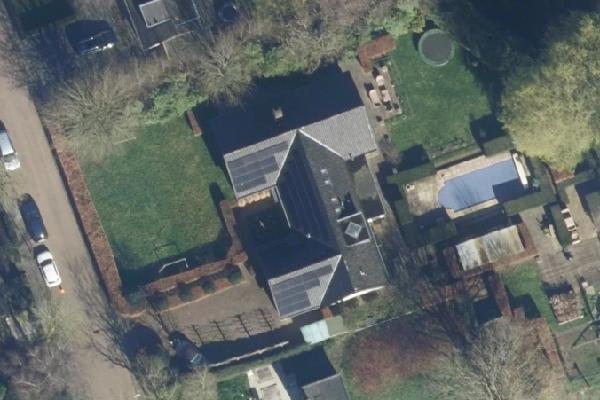 Luchtfoto van Angsteloord 73