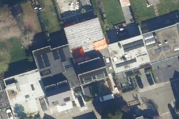 Luchtfoto van Dominee Bleekerhof 41-A