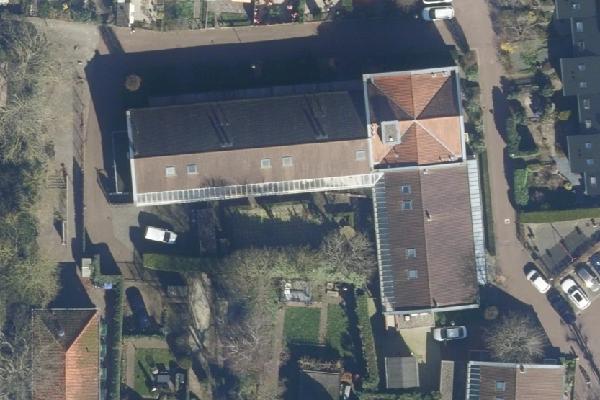Luchtfoto van Kerkgaarde 13