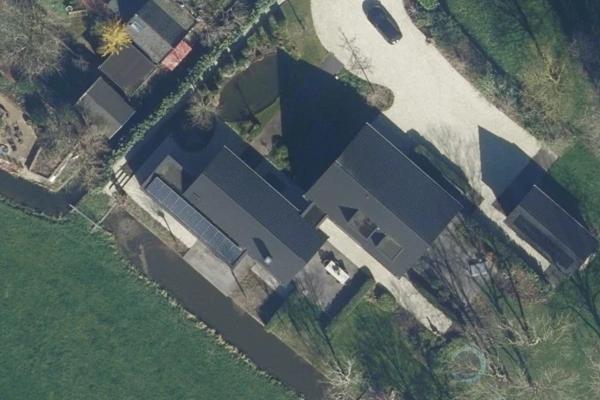 Luchtfoto van Stationsstraat 44