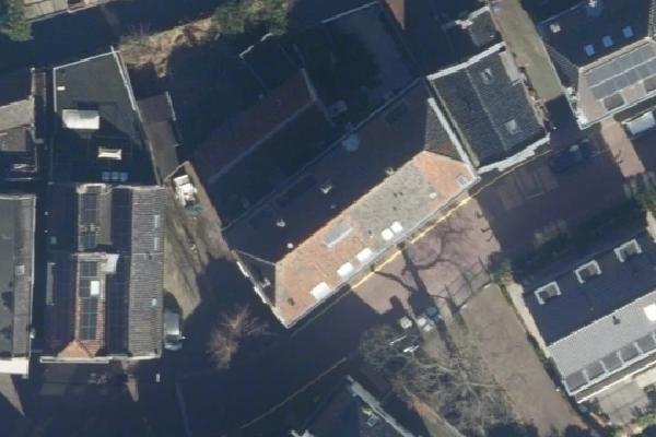 Luchtfoto van Stationsstraat 9
