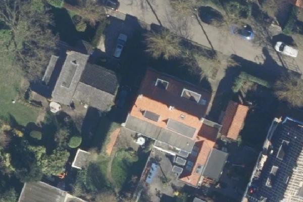 Luchtfoto van 't Markvelt 4