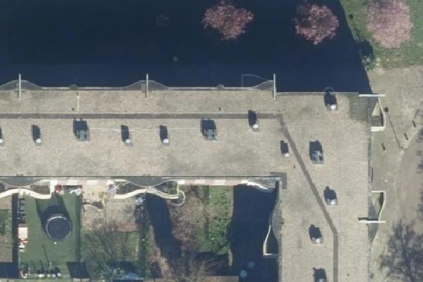 Luchtfoto van Stoutenburggracht 48