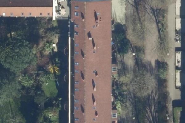 Luchtfoto van Voorthuizenstraat 6