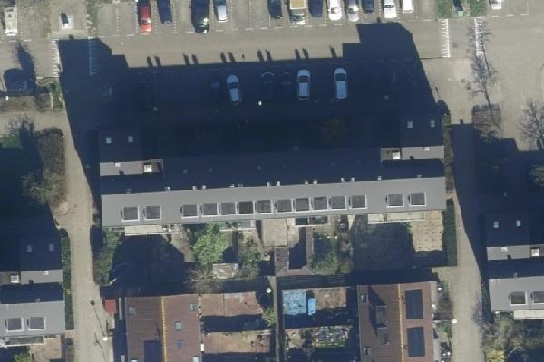 Luchtfoto van Wethouder Insingerstraat 47