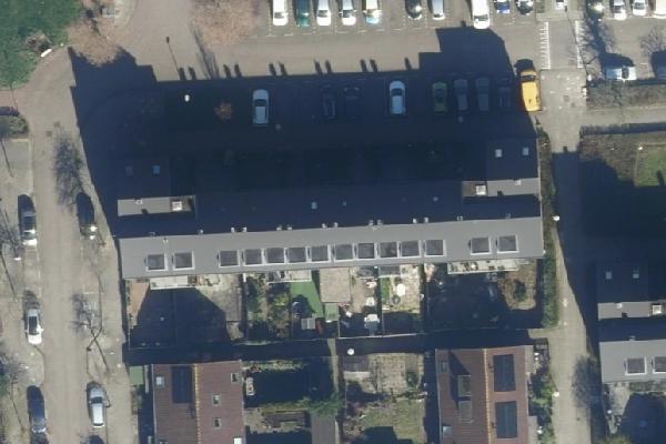 Luchtfoto van Wethouder Insingerstraat 87