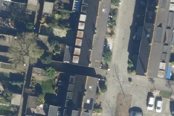 Luchtfoto van Wethouder Ramstraat 16
