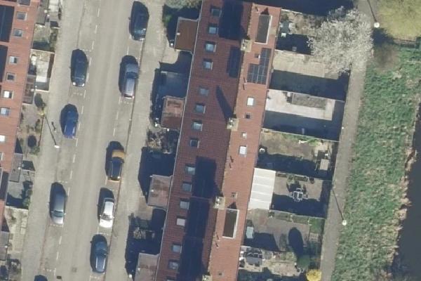 Luchtfoto van Wethouder Wierdelsstraat 24