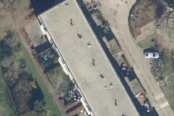 Luchtfoto van Opijnenhof 49