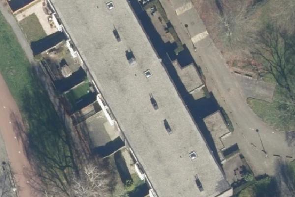Luchtfoto van Renkumhof 54