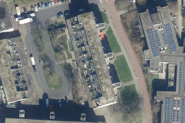 Luchtfoto van Ravenswaaipad 100