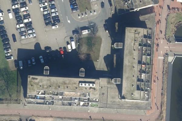 Luchtfoto van Renooiplein 17