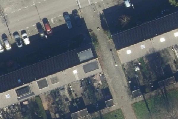 Luchtfoto van Slichtenhorststraat 18