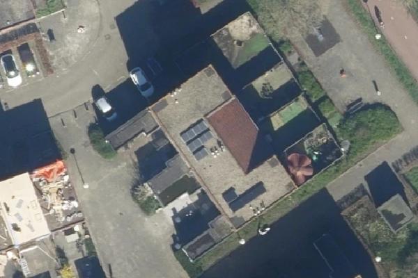 Luchtfoto van Tongerenstraat 11
