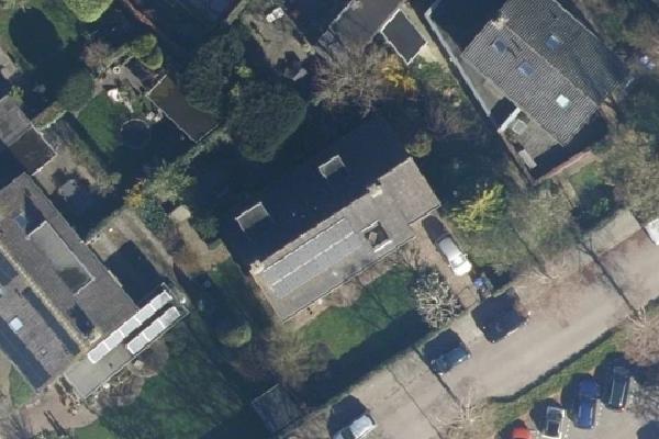 Luchtfoto van Prinses Margrietstraat 2