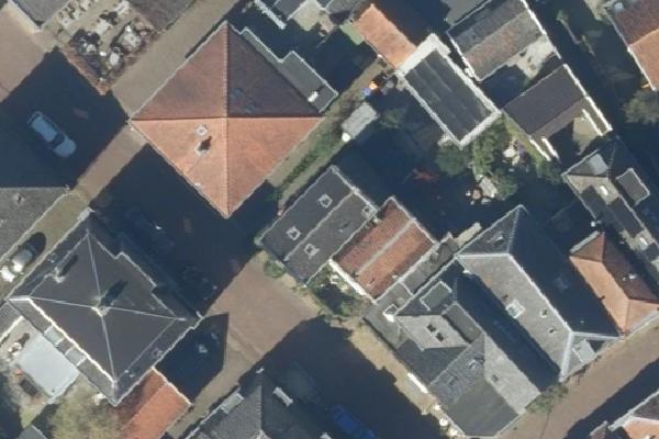 Luchtfoto van Bredestraat 6