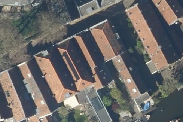 Luchtfoto van Dorpsstraat 74