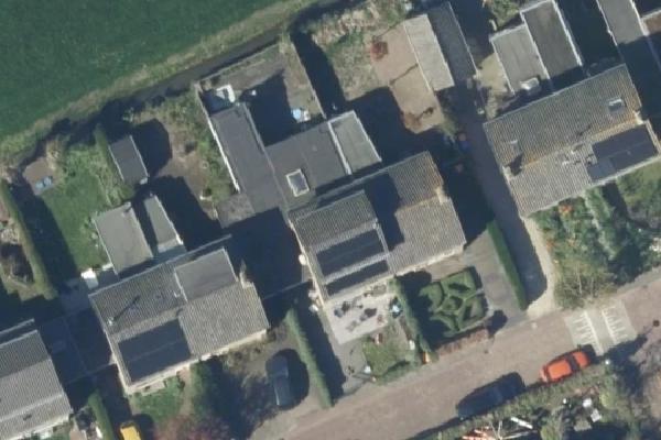 Luchtfoto van Kerklaan 22