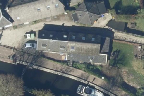 Luchtfoto van Mijndensedijk 17