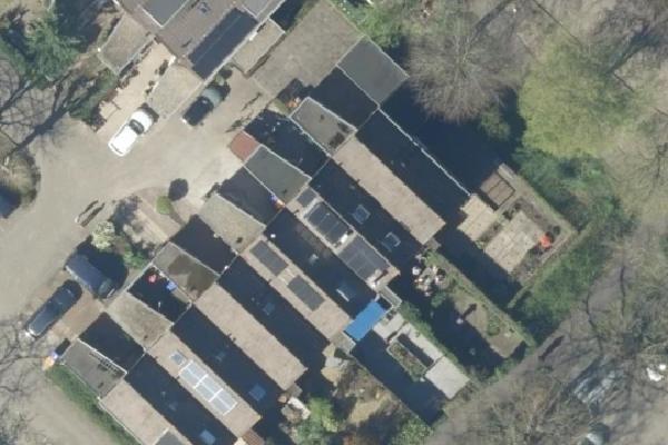 Luchtfoto van Wallestein 80