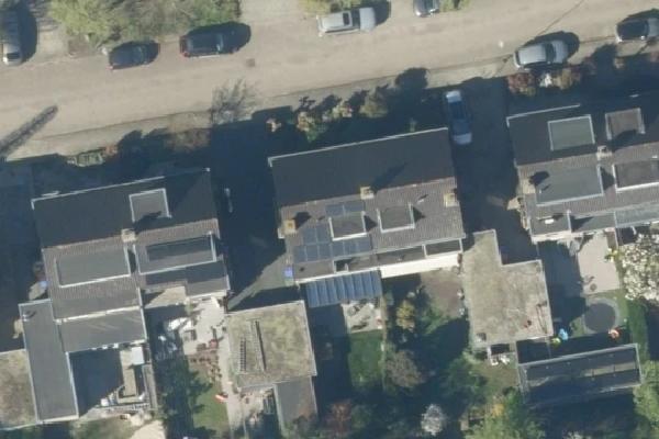Luchtfoto van Voorburgstraat 38
